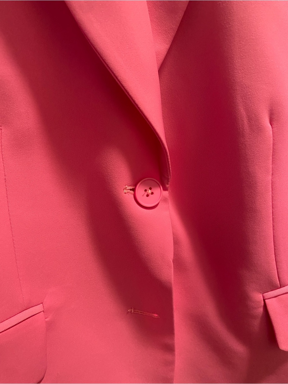 Endless Rose Hot Pink Single-Button Blazer - Picture 2 of 6